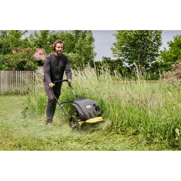 Wiesenmäher Benzin TEXAS Pro Trim 600 – 4-Takt Hochgrasmäher mit 60 cm Schnittbreite & 173ccm Power
