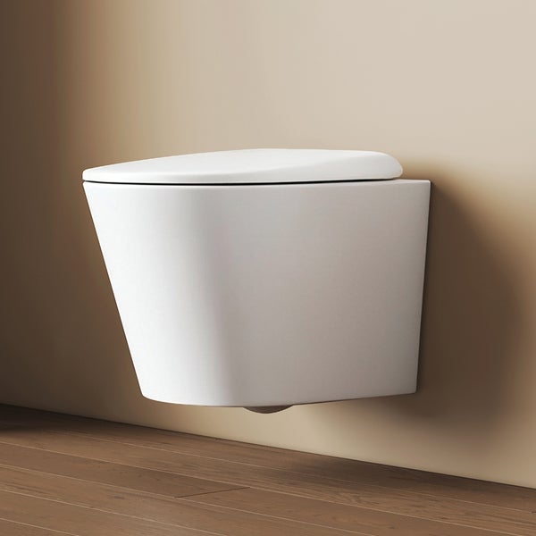 Wandhängendes WC aus Keramik