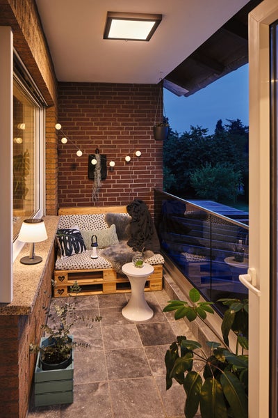 Set Solar LED Tischleuchte Lillesol 2er-Set IP44 3000K 2x45lm Edelstahl