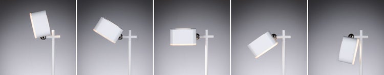 Mobile Tischleuchte Varia White Switch 250lm / 60lm 1,6W / 0,4W Weiß