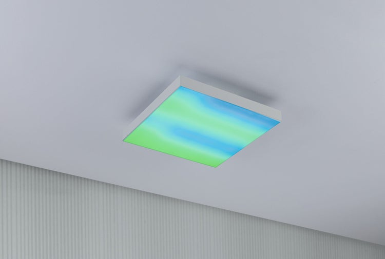 LED Panel Velora Rainbow dynamicRGBW eckig 295x295mm 13,2W 1140lm RGB+ Weiß dimmbar