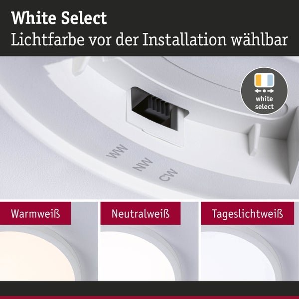 LED Panel Alya rund 400mm 35W 3400lm 3000 - 6500K Weiß