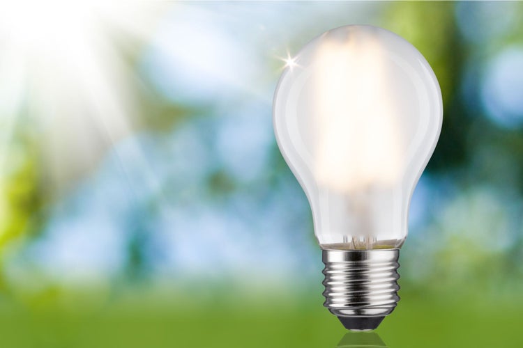 Eco-Line Filament 230V LED Birne E27 Einzelleuchte 1521lm 7,2W 3000K Matt