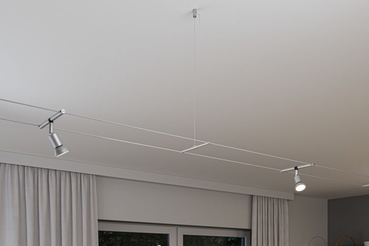 CorDuo Seilsystem Montageset Zwischenabhängung 1m Chrom matt