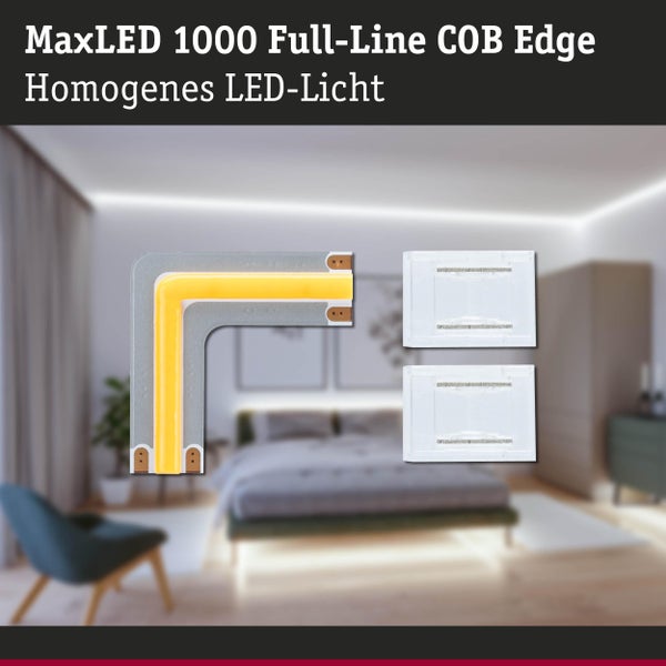 MaxLED 1000 Full-Line COB Edge LED-Licht für homogene Ausleuchtung im Raum.