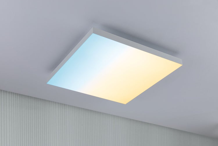 LED Panel Velora Rainbow dynamicRGBW eckig 450x450mm 19W 1690lm RGB+ Weiß dimmbar