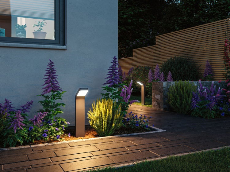 LED Pollerleuchte Kulma seewasserresistent IP44 500mm 3000K 7,5W 520lm 230V Anthrazit Aluminium