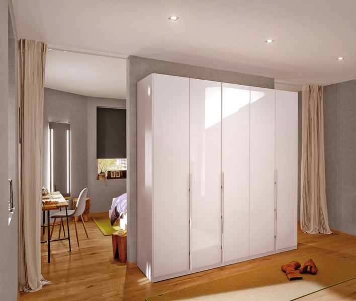 LED Einbauleuchte 3-Step-Dim Nova schwenkbar eckig 84x84mm 50° GU10 6,5W 460lm 230V dimmbar 2700K Alu gedreht