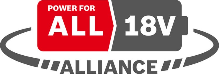 Power For All Alliance Logo für 18 Volt Akkusysteme