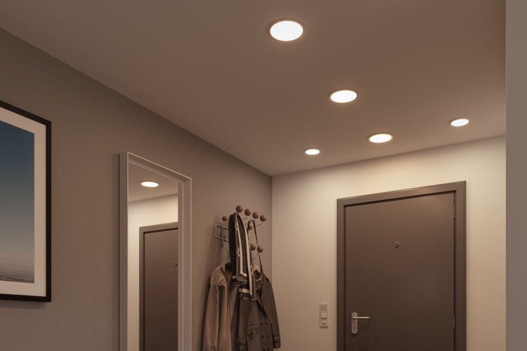 VariFit LED Einbaupanel 3-Step-Dim Areo IP44 rund 175mm 13W 1200lm 4000K Weiß dimmbar