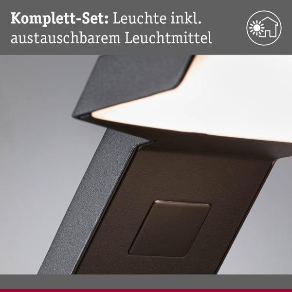 Komplettset Leuchte inklusive austauschbarem Leuchtmittel