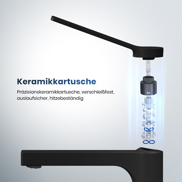 Keramikkartusche für Armatur, präzise, verschleißfest, auslaufsicher und hitzebeständig