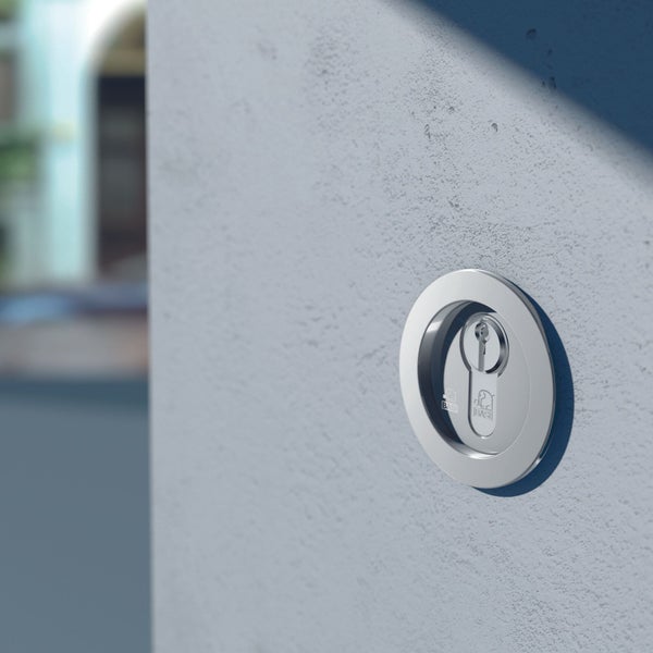 BASI Rohrtresor RT 101 aus Aluminium Verschluss aus Edelstahl Vorgerichtet für Profil-Halbzylinder 10/30 mm nicht im Lieferumfang enthalten