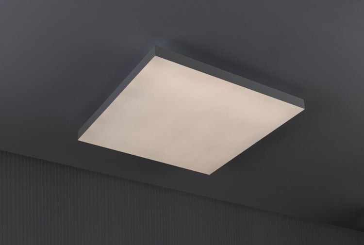Quadratische Deckenleuchte zur Raumbeleuchtung