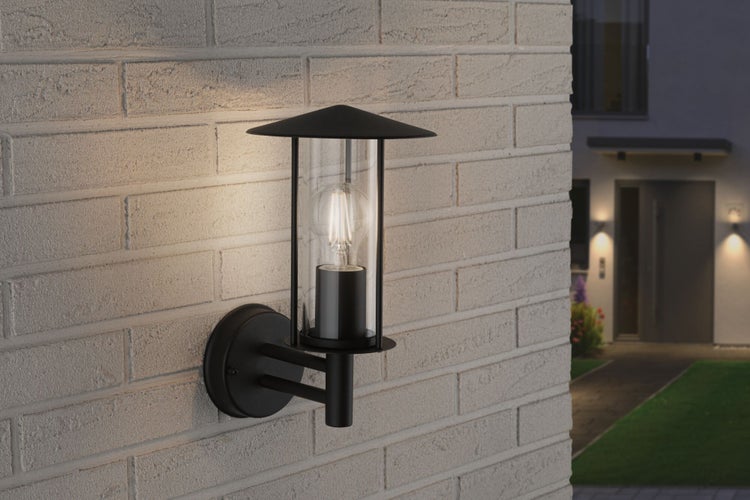 Wandleuchte aus Metall mit LED-Leuchtmittel
