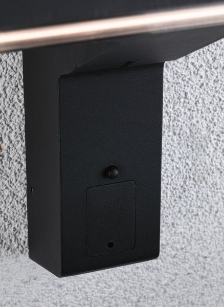House LED Außenwandleuchte Ito Bewegungsmelder Horizontale Ausrichtung IP44 227x159mm 3000K 6W 450lm 230V 65° Anthrazit Metall, Kunststoff