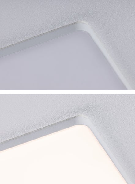 VariFit LED Einbaupanel Smart Home Zigbee 3.0 Veluna Edge IP44 eckig 160x160mm 15,5W 1000lm Tunable White Weiß dimmbar