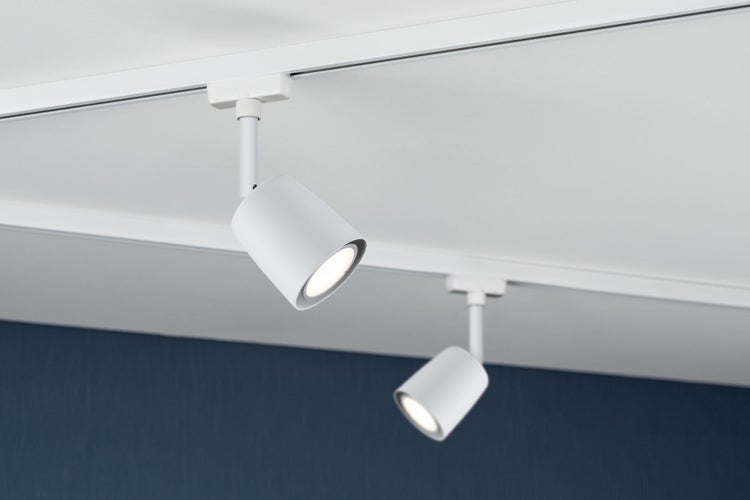 URail Schienenspot Cover Starterset GU10 max. 10W dimmbar 230V Signalweiß