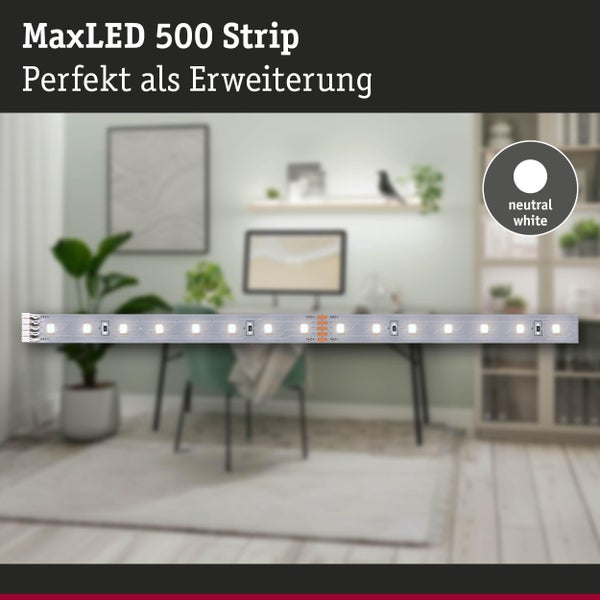 MaxLED 500 Strip zur Erweiterung in einem Wohnraum