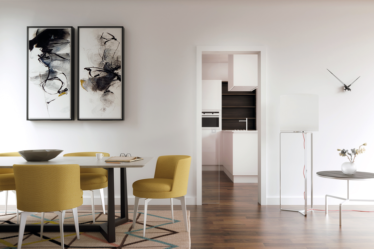 Glastürblatt klarglas 735x2090mm passend für PremiumPocket