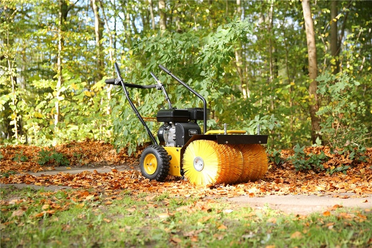 Kehrmaschine Benzin TEXAS Handy Sweep 650TG 2in1 mit Schneeschild – 212ccm Power für Hof & Winterdienst