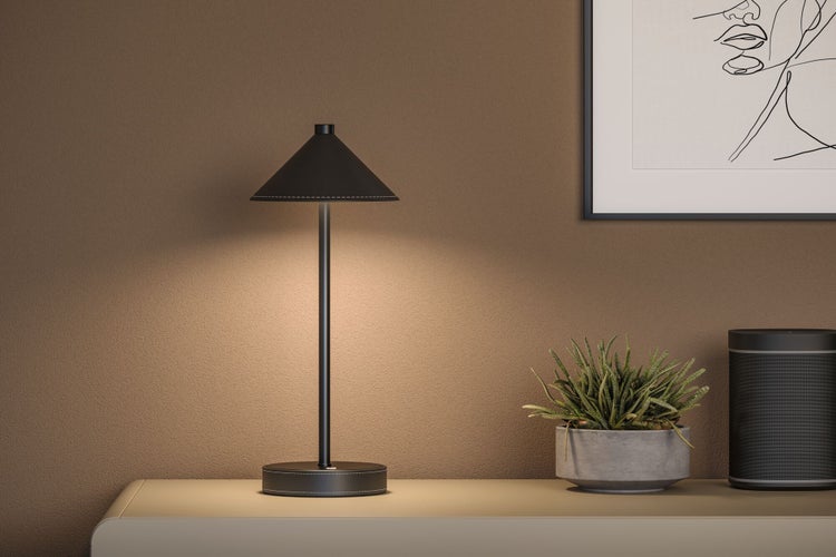 Mobile Tischleuchte Pellini White Switch 300lm 2W Schwarz matt