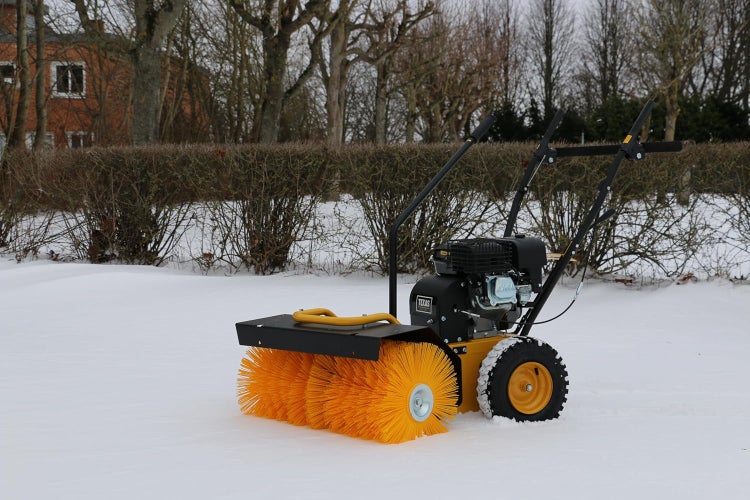 Kehrmaschine Benzin TEXAS Handy Sweep 650TGE mit E-Start – 212ccm Power für Schnee, Schmutz & große Flächen