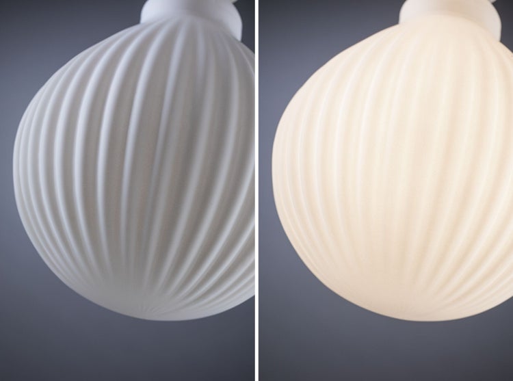 White Lampion Filament 230V LED Globe G125 E27 400lm 4,3W 3000K dimmbar Weiß