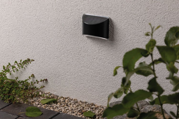 Set Solar LED Wegeleuchte Elliot 3er-Set IP44 3000K 3x5lm Anthrazit