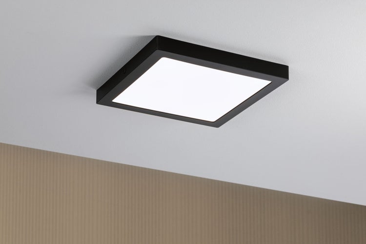 LED Panel Abia eckig 300x300mm 22W 2000lm 4000K Schwarz
