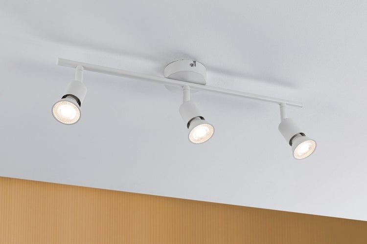 Spotlight Carolina GU10 230V max. 3x10W dimmbar Weiß matt
