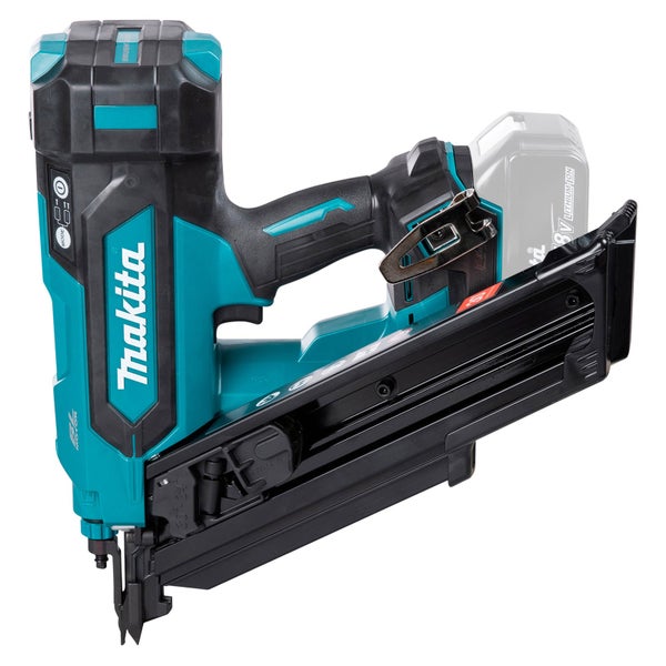 Makita Akku Streifennagler mit bürstenlosem Motor für 18 Volt Lithium Ionen Akkus