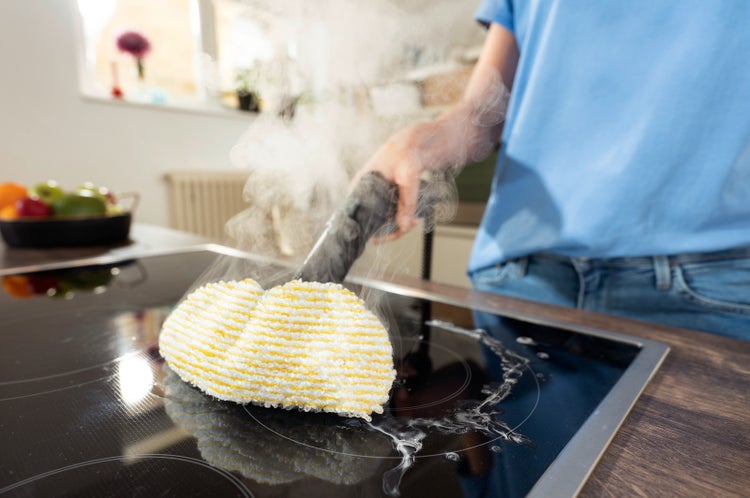 Nahaufnahme einer strukturierten Tapete