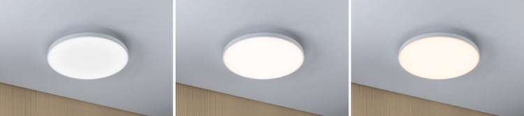 LED Panel Velora rund 400mm 19W 1750lm White Switch Weiß