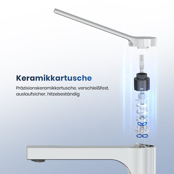 Keramikkartusche für Armatur, auslaufsicher und hitzebeständig