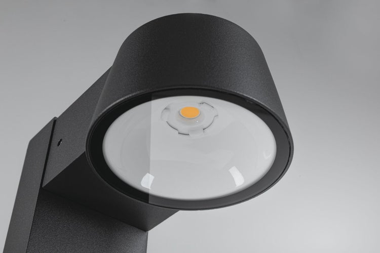 LED Pollerleuchte Capea insektenfreundlich IP44 500mm 2200K 6W 450lm 230V 98° Anthrazit Aluminium