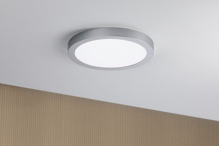 LED Panel Abia rund 300mm 22W 2200lm 4000K Chrom matt