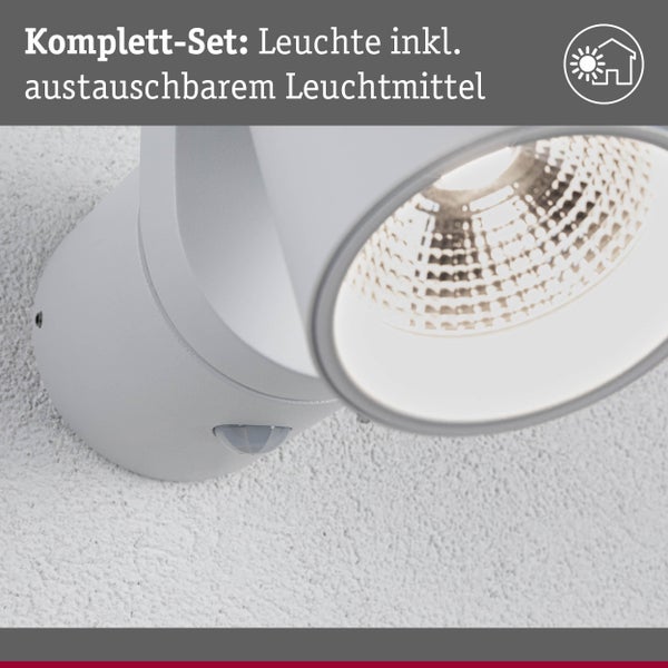 Komplett Set Leuchte inklusive austauschbarem Leuchtmittel