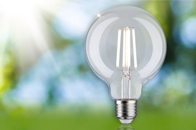 Eco-Line Filament 230V LED Globe G95 E27 840lm 4W 4000K Klar