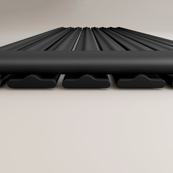 Nahaufnahme von Dachziegeln zur Dacheindeckung