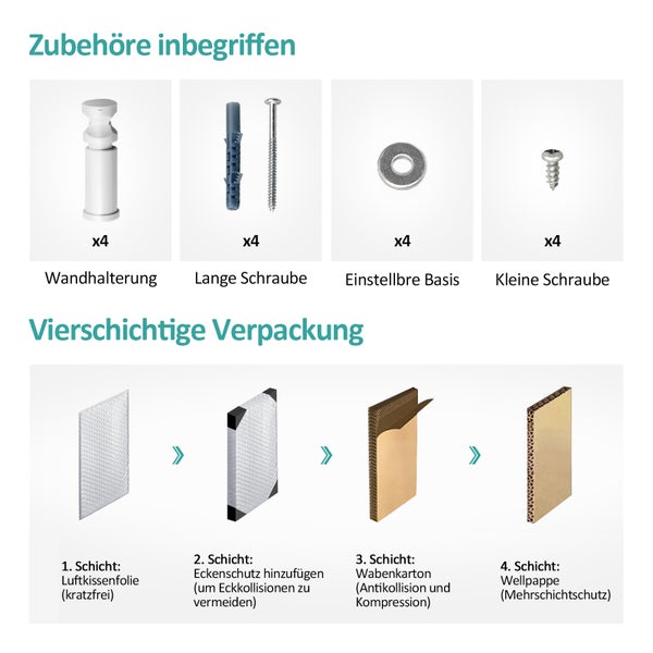 EMKE Elektrischer Badheizkörper mit Thermostat 140x40cm, Handtuchtrockner mit Heizstab, Gebogen Badheizkörper Elektrisch Weiß, 479W