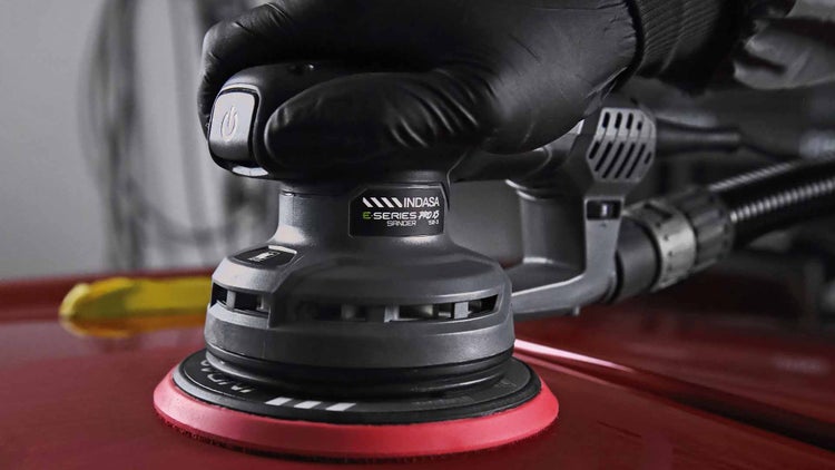 INDASA Exzenter 150mm E-SERIES PRO X SANDER Exzenterschleifer, Elektrisch, 5mm Hub