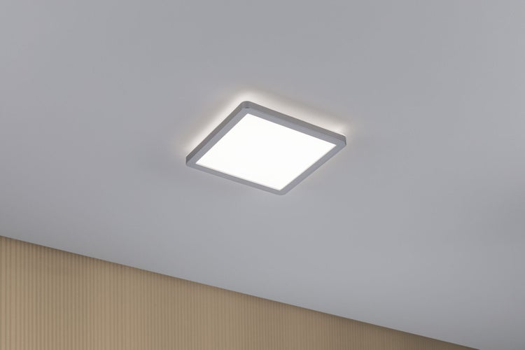 LED Panel Atria Shine Backlight eckig 190x190mm 11,2W 900lm 4000K Chrom matt