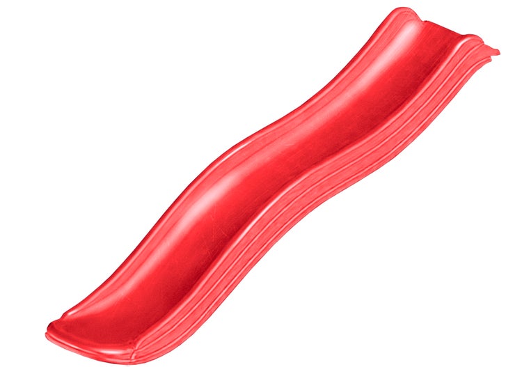 Rutsche aus Kunststoff