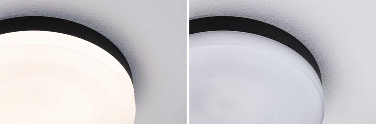 LED Deckenleuchte 3-Step-Dim Amalie 2700K 1000lm 230V 16W dimmbar Schwarz matt
