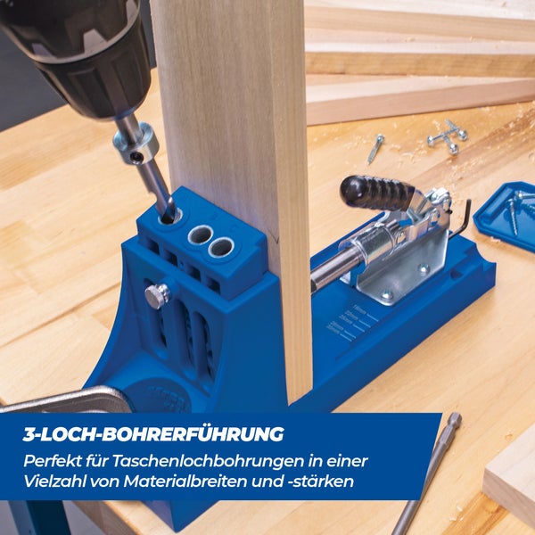 Kreg® Bohrschablone für Taschenlochverbindungen Kreg Jig K4
