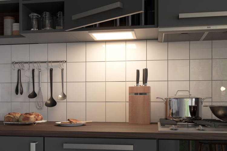 Clever Connect LED Panel Flad Tunable White 6W Weiß matt