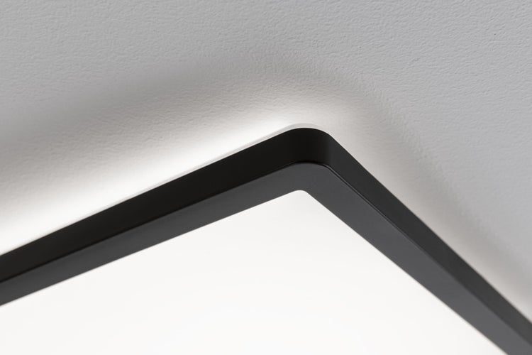 LED Panel 3-Step-Dim Atria Shine Backlight eckig 580x200mm 22W 1800lm 4000K Schwarz dimmbar