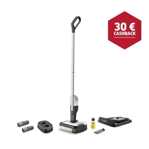 Kärcher Hartbodenreiniger mit Zubehör und 30 Euro Cashback Aktion