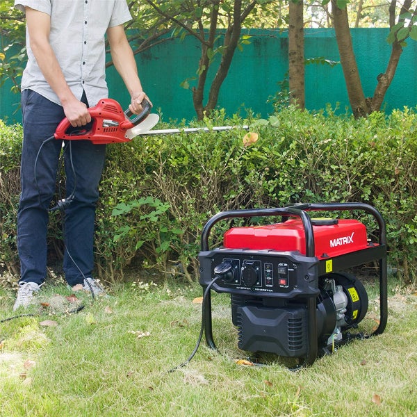 Inverter Stromerzeuger Matrix IG 2000i – Benzin, 2000 Watt, kompakt, tragbar
